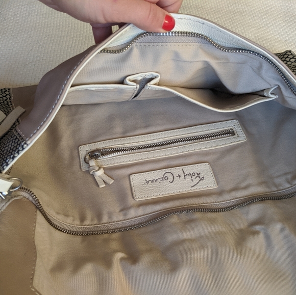 Foley + Corinna Large Leather Clutch - Picture 4 of 8